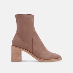 DOLCE VITA | TAN TRUFFLE STELLA SUEDE BOOTS